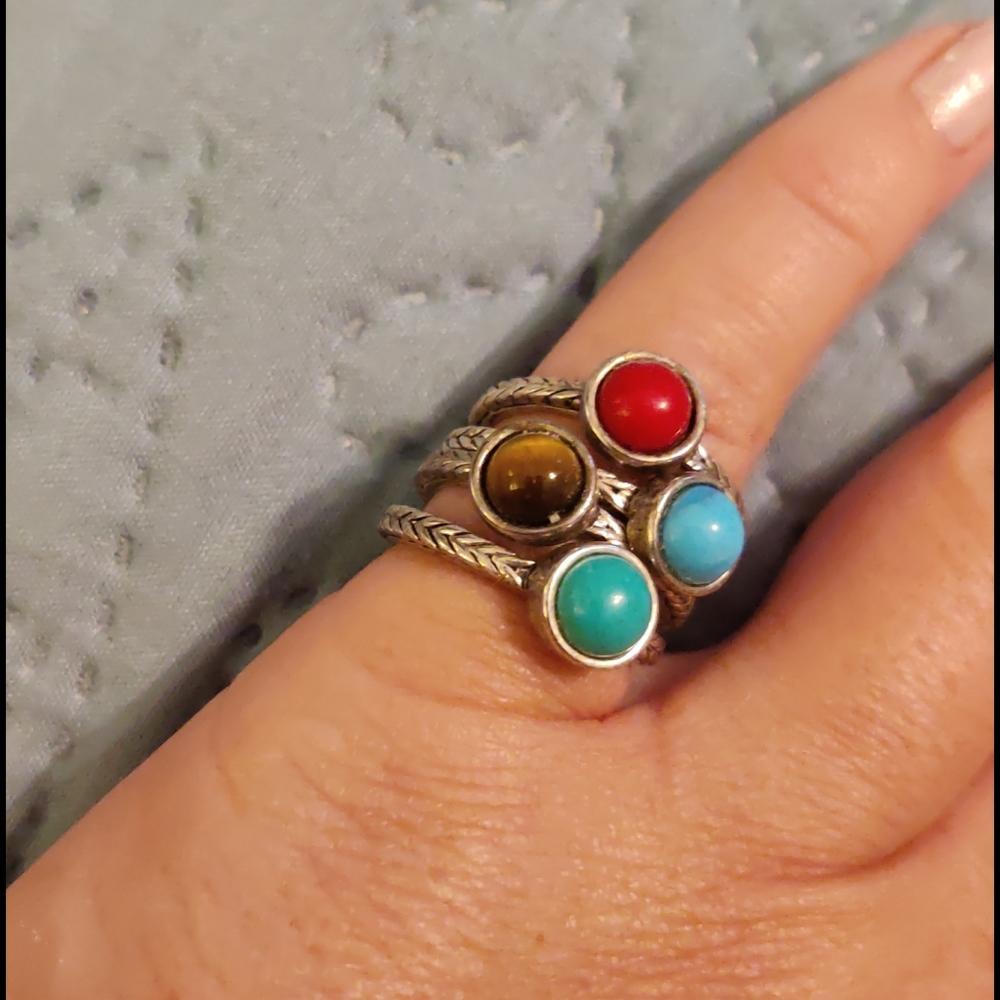 Cute stackable rings